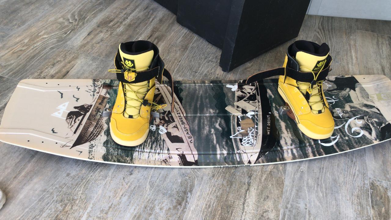Tabla De Wakeboard Humanoid 1UP 138 Y Botas Humanoid Talle 41 - 42